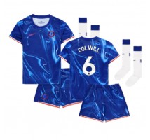Chelsea Levi Colwill #6 Koszulka Podstawowa dzieci 2024-25 Krótki Rękaw (+ krótkie spodenki)